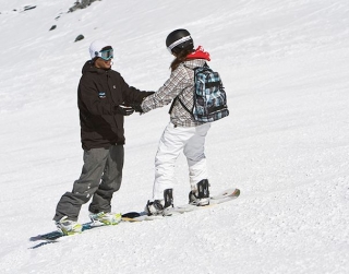  Lección privada de snowboard 